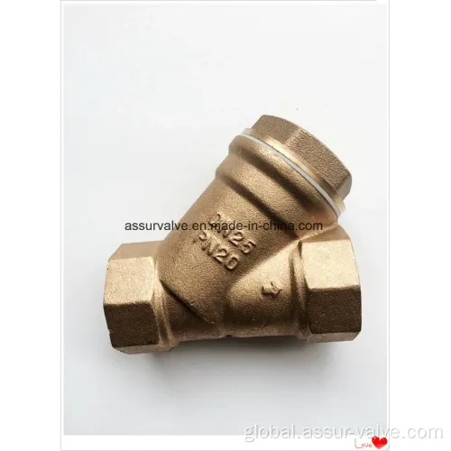 Brass Y Valve Copper and Brass Y-Strainer Valves Manufactory